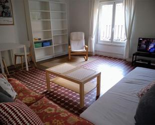 Living room of Flat to rent in  Madrid Capital  with Air Conditioner