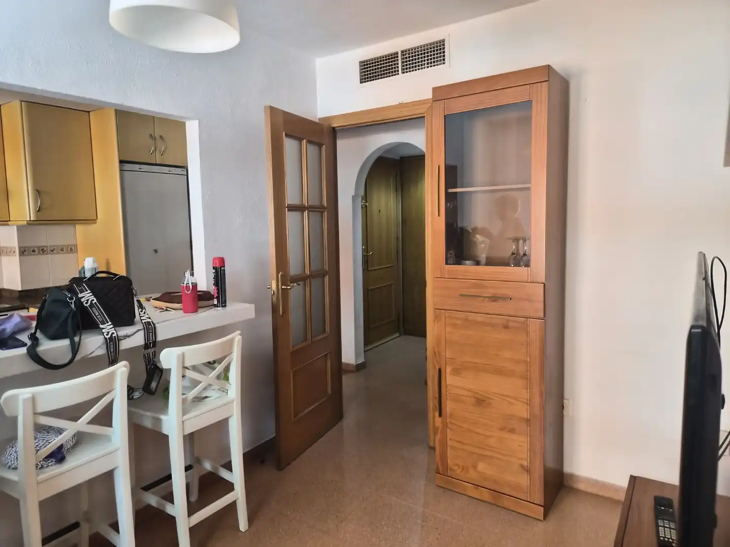 Kitchen of Flat for rent in Murcia  with Air Conditioner, Heating and Furnished