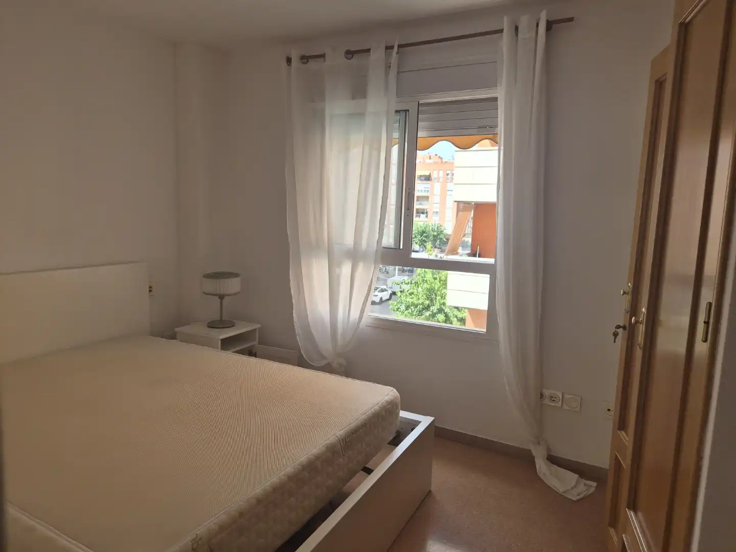 Bedroom of Flat for rent in Murcia  with Air Conditioner, Heating and Furnished