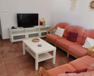 Sala d'estar de Casa adosada de lloguer en Mazagón amb Terrassa