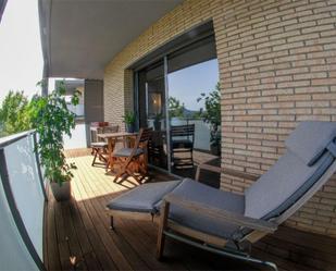 Terrace of Flat for sale in Sant Cugat del Vallès  with Air Conditioner, Terrace and Swimming Pool