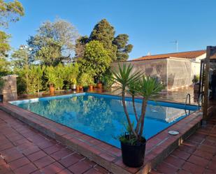 Piscina de Casa o xalet en venda en Mérida amb Aire condicionat, Terrassa i Piscina