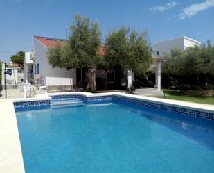 Swimming pool of House or chalet for sale in L'Ametlla de Mar   with Air Conditioner, Terrace and Swimming Pool
