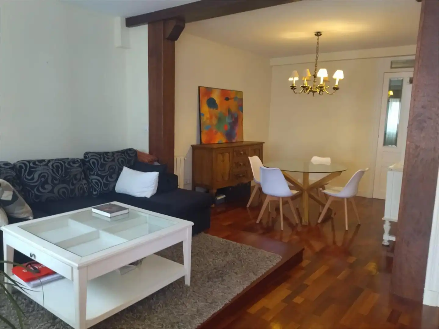 Sala de estar de Piso en venta en Santander con Calefacción y Parquet