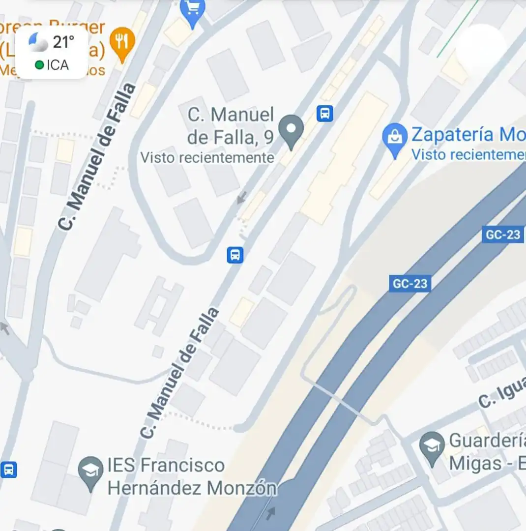 Nave industrial en venta en Calle Manuel de Falla, Los Tarahales - La Paterna Parking de Nave industrial en venta en Las Palmas de Gran Canaria