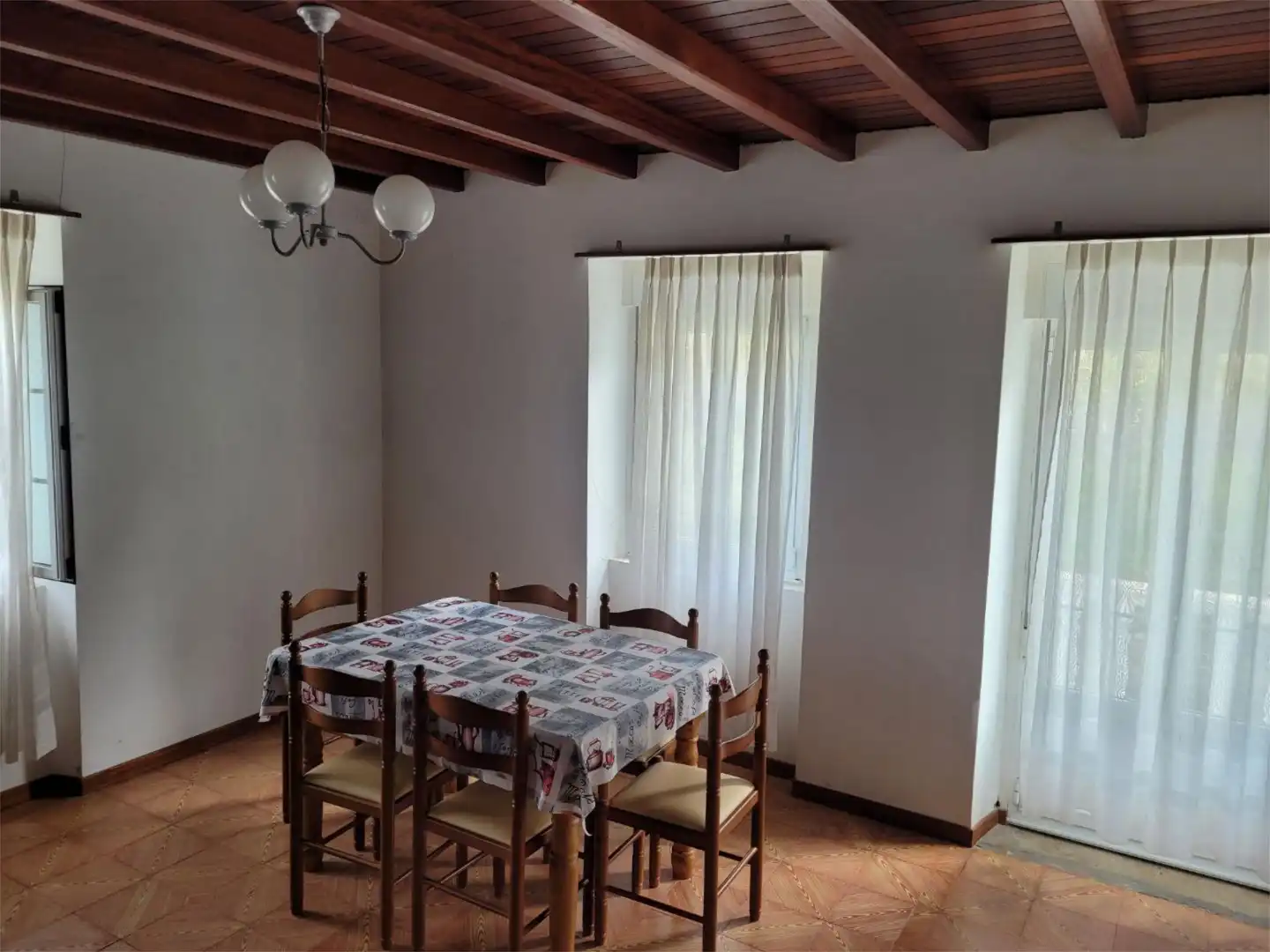 Piso de alquiler en Rúa Doutor Llisterri, 36, O Vicedo Comedor de Piso de alquiler en O Vicedo con Jardín privado, Terraza y Amueblado