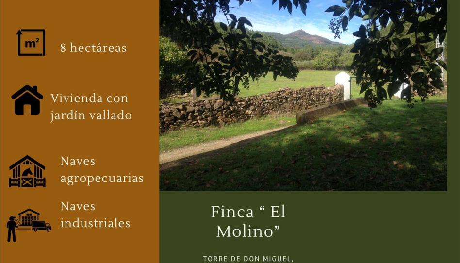 Country house for sale in Calle Rollo, 39, Torre de Don Miguel, Cáceres - image 1 Photo 1 of Country house for sale in Calle Rollo, 39, Torre de Don Miguel, Cáceres