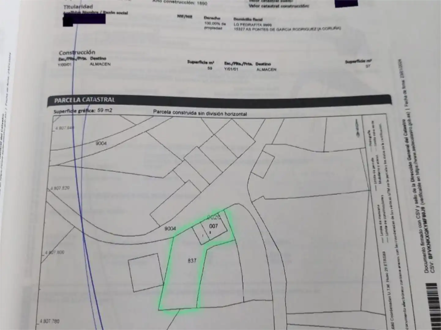 Finca rústica en venta en Polígono Industrial Airíos, 62, As Pontes de García Rodríguez Finca rústica en venta en As Pontes de García Rodríguez con Jardín privado