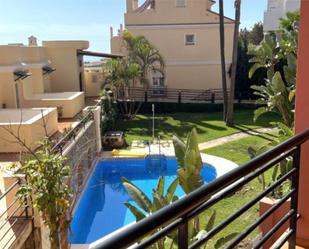 Garden of Flat to rent in Rincón de la Victoria  with Air Conditioner, Terrace and Swimming Pool