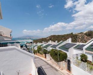 Exterior view of Single-family semi-detached for sale in Málaga Capital  with Terrace