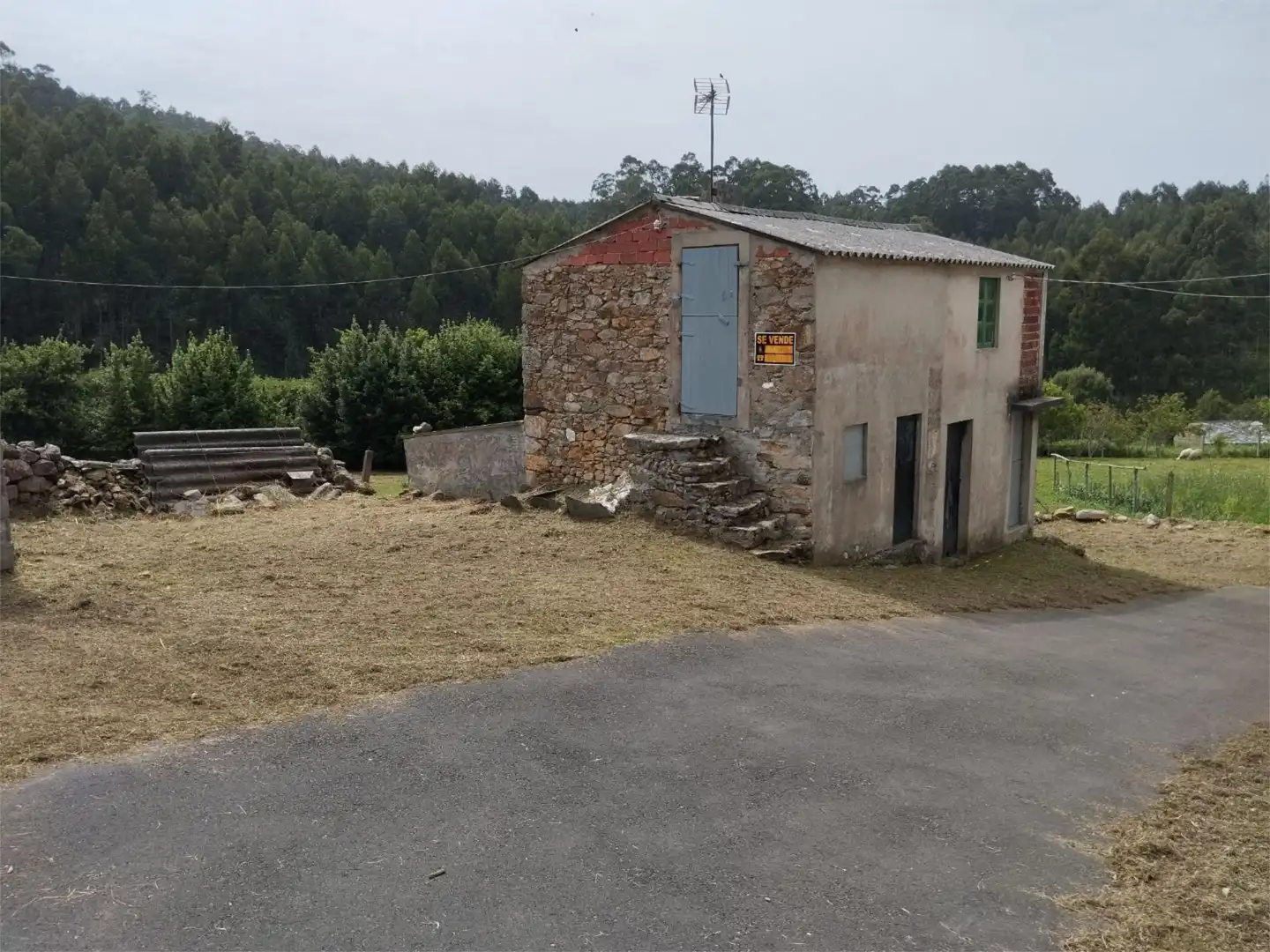 Piso en venta en Aldea Ruño, 6, O Vicedo Vista exterior de Piso en venta en O Vicedo con Jardín privado y Trastero