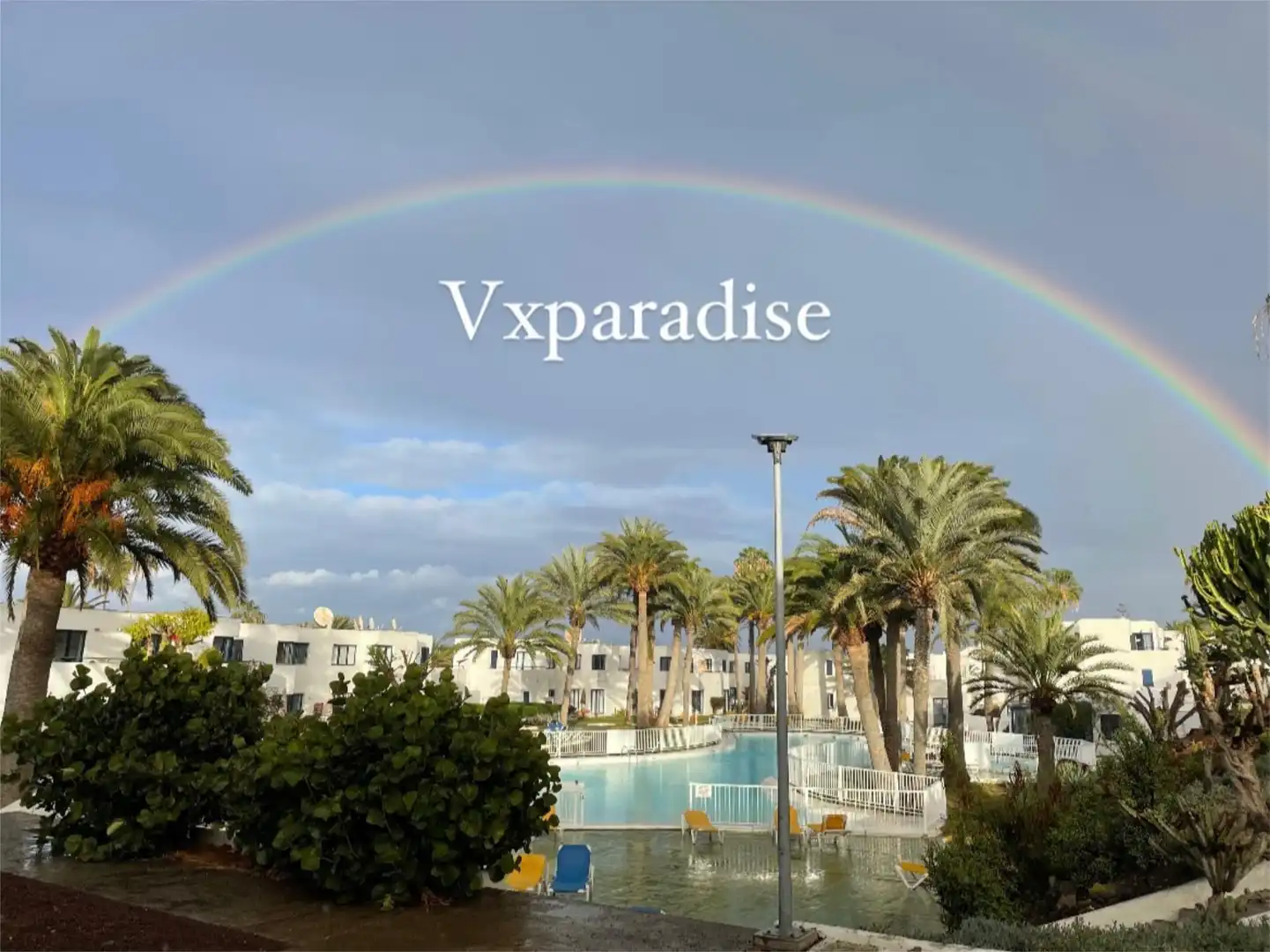 Exterior view of Apartments for sale in La Oliva  with Private garden, Terrace and Swimming Pool
