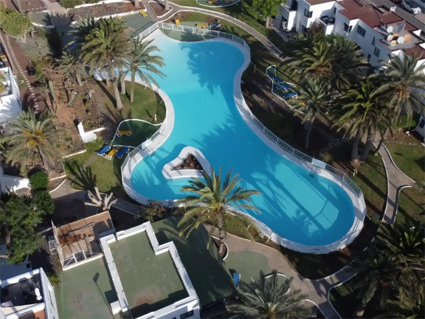 Swimming pool of Apartments for sale in La Oliva  with Private garden, Terrace and Swimming Pool