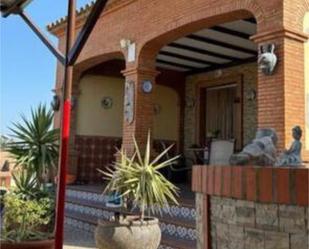 Exterior view of Single-family semi-detached for sale in Paterna de Rivera  with Terrace and Swimming Pool