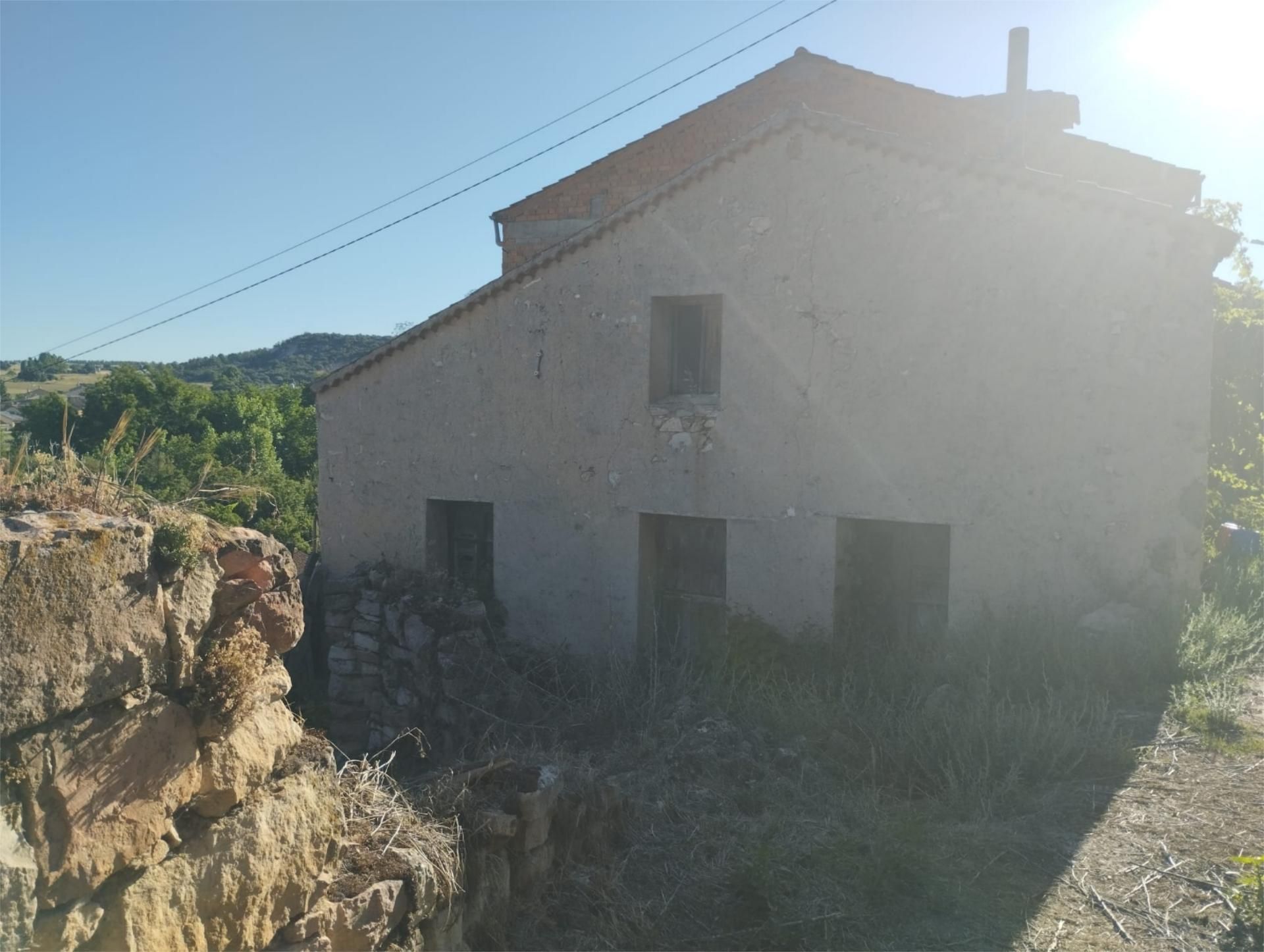 Exterior view of Single-family semi-detached for sale in Caballar