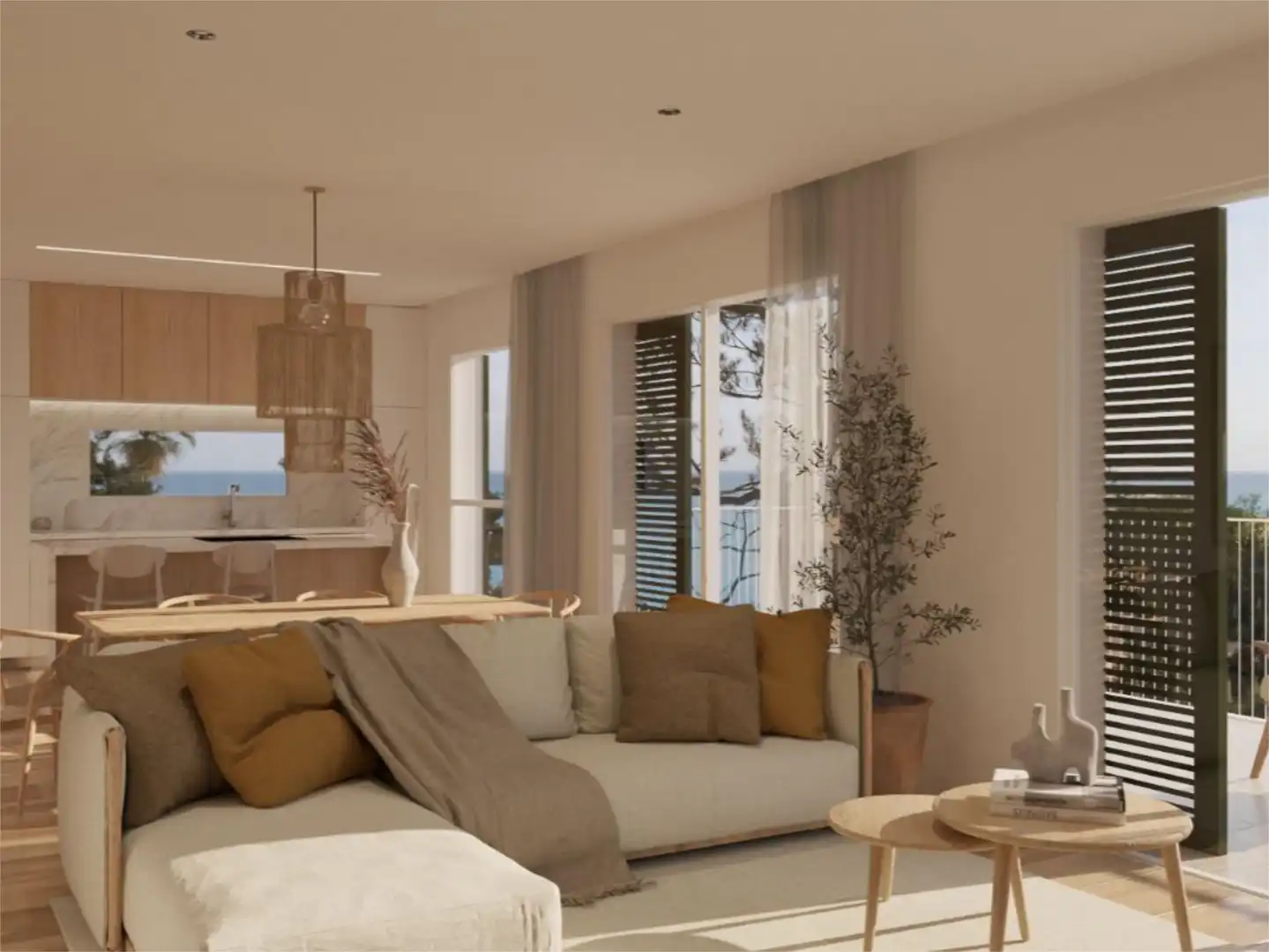 Living room of Flat for sale in Vinaròs  with Air Conditioner, Private garden and Terrace