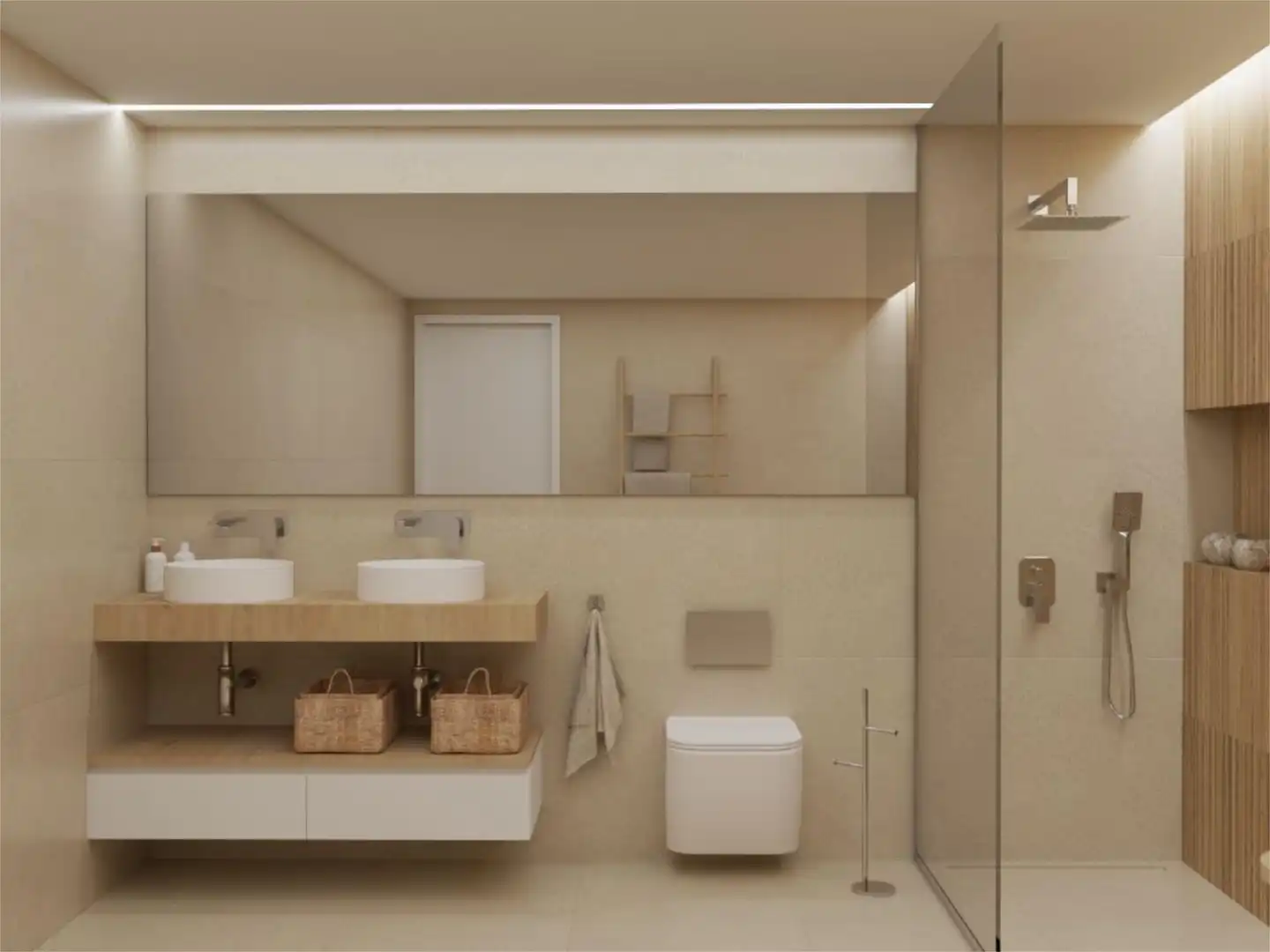 Bathroom of Flat for sale in Vinaròs  with Air Conditioner, Private garden and Terrace