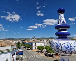 Exterior view of Attic to rent in La Puebla de los Infantes  with Air Conditioner, Terrace and Balcony