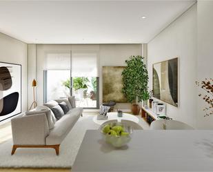 Living room of Flat for sale in  Madrid Capital  with Air Conditioner, Terrace and Swimming Pool