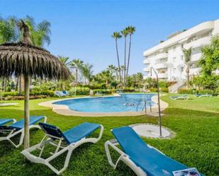 Garden of Flat to rent in Marbella  with Air Conditioner, Terrace and Swimming Pool