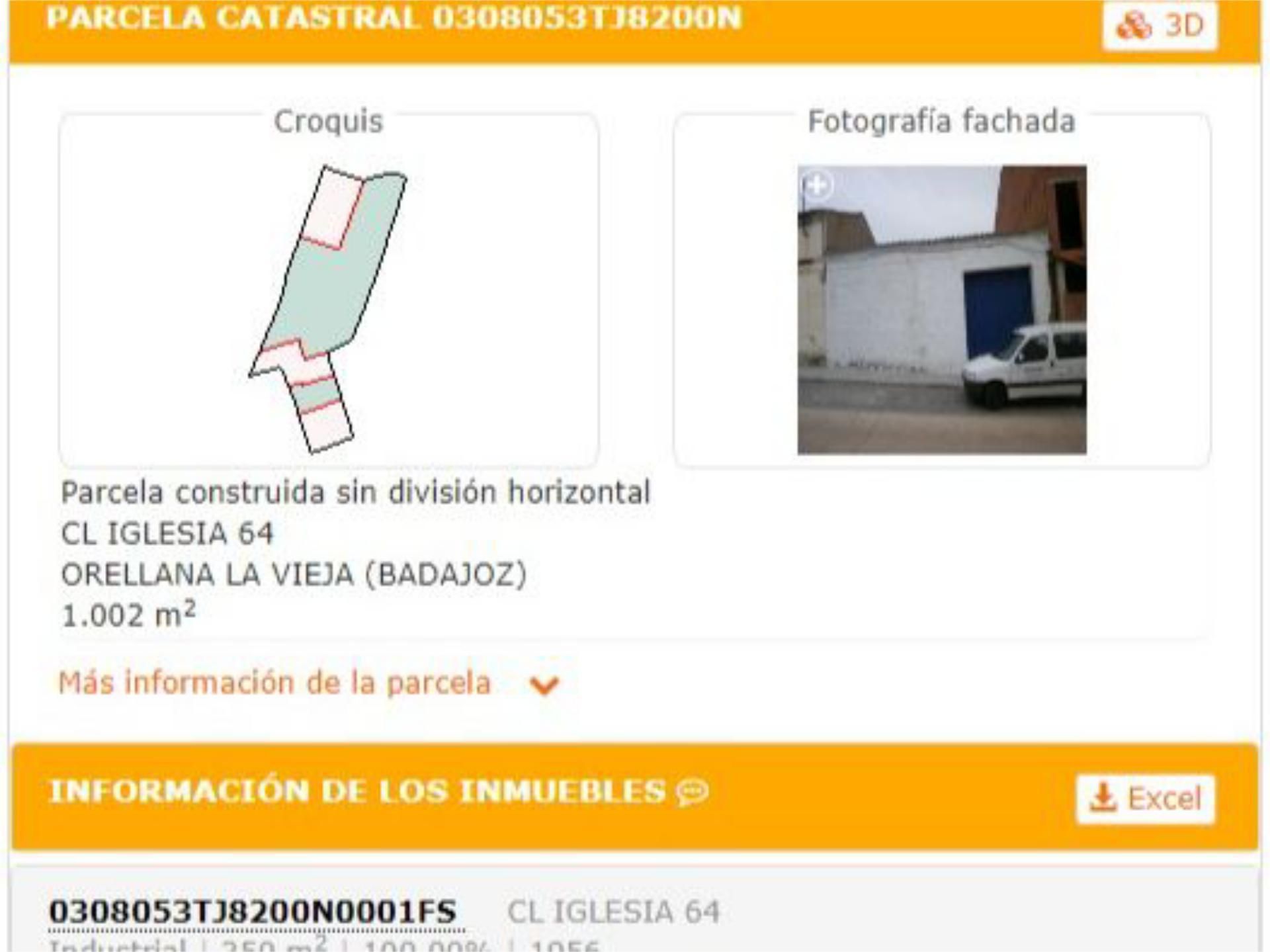 Exterior view of Constructible Land for sale in Orellana la Vieja