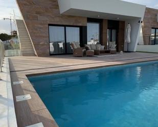 Swimming pool of House or chalet for sale in Finestrat  with Air Conditioner, Terrace and Swimming Pool