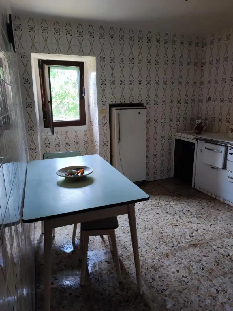 Cuina de Casa o xalet en venda en Lantarón amb Calefacció, Jardí privat i Terrassa