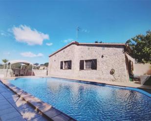 Swimming pool of House or chalet for sale in Vidreres  with Air Conditioner, Terrace and Swimming Pool
