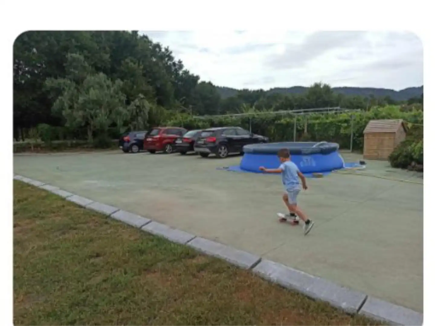 Swimming pool of Land for sale in Cenlle