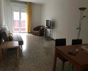 Sala d'estar de Pis de lloguer en  Zaragoza Capital amb Terrassa