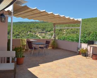 Terrace of Single-family semi-detached for sale in L'Alcora  with Terrace and Balcony