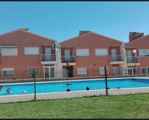 Swimming pool of Single-family semi-detached for sale in María de Huerva  with Air Conditioner, Terrace and Swimming Pool