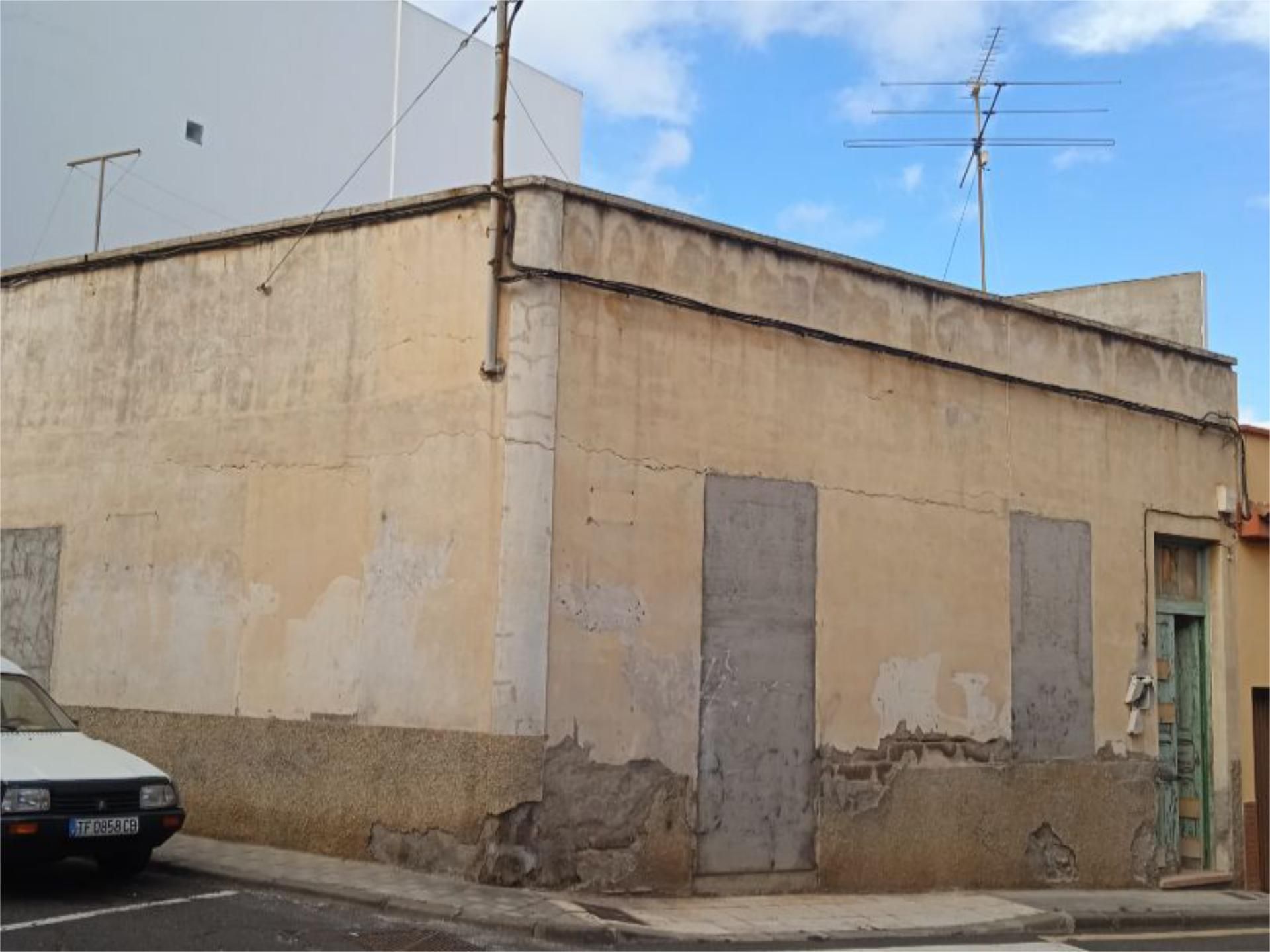Exterior view of Single-family semi-detached for sale in San Cristóbal de la Laguna