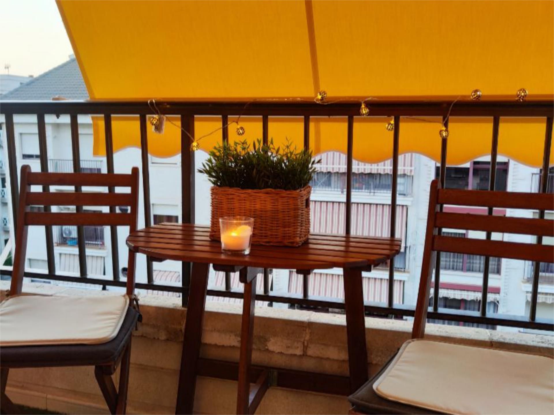Balcony of Flat to rent in Gandia