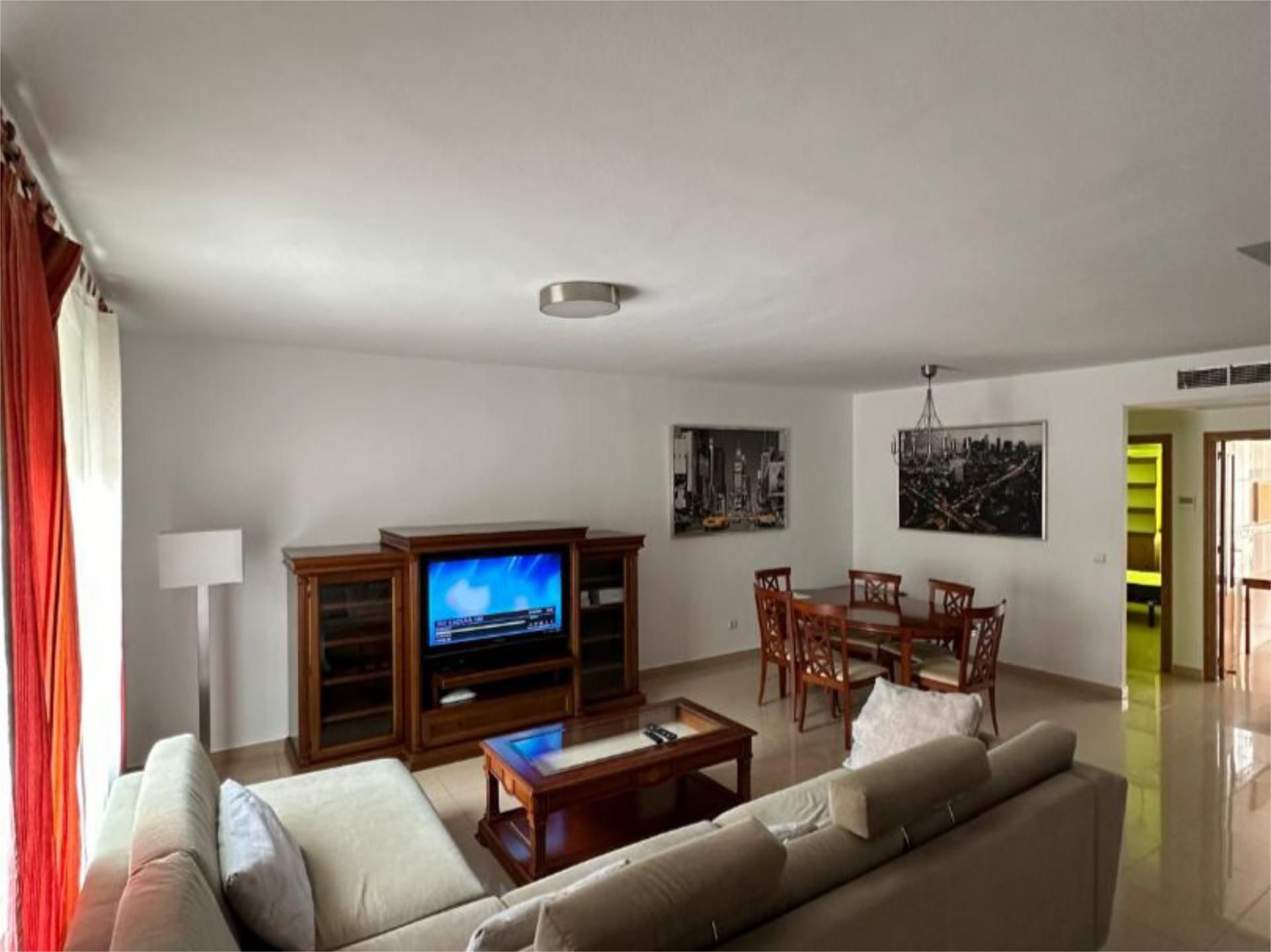 Sala d'estar de Dúplex per a compartir en  Murcia Capital amb Aire condicionat, Calefacció i Parquet