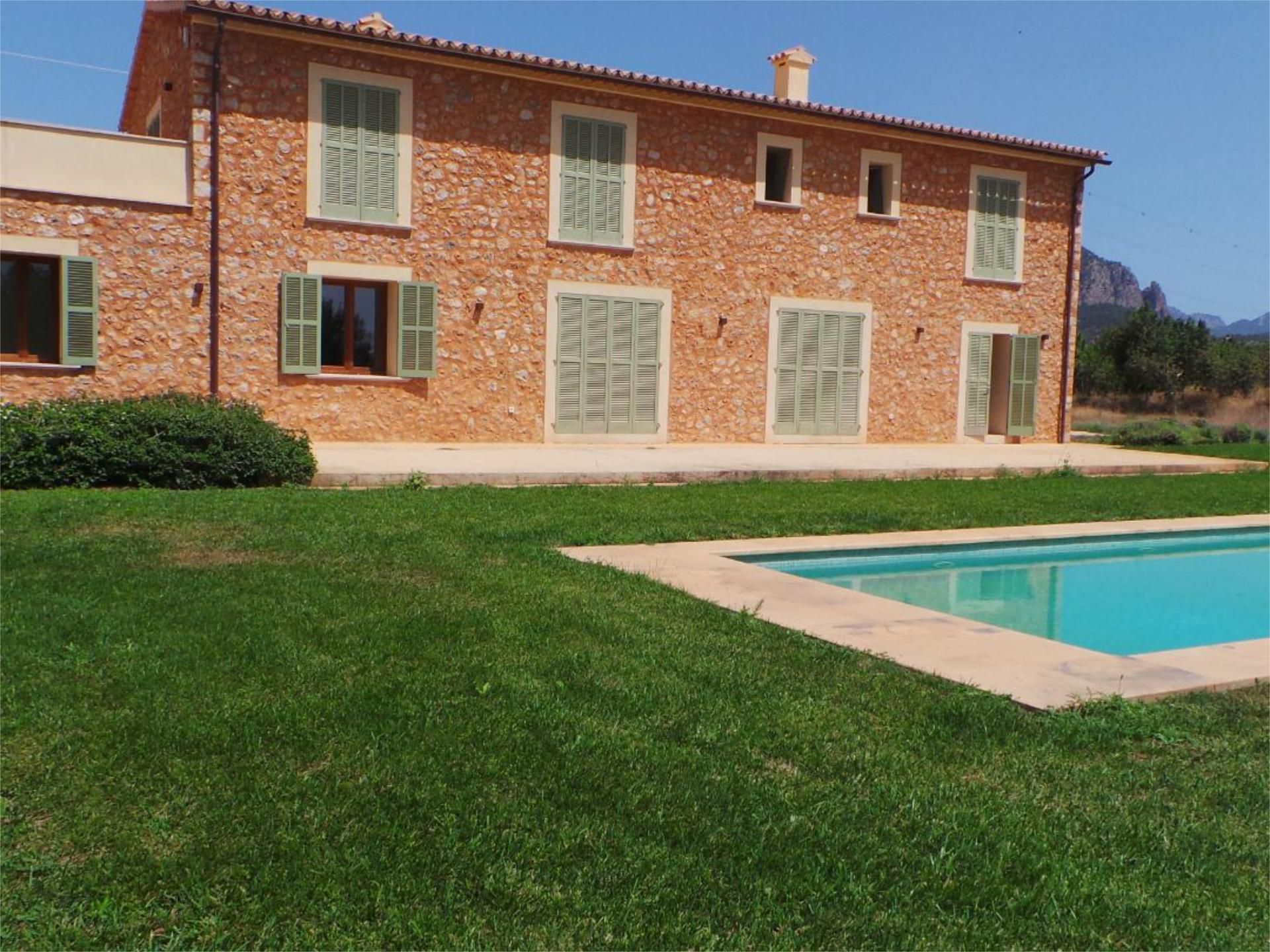Jardí de Casa o xalet en venda en Alaró amb Aire condicionat, Terrassa i Piscina
