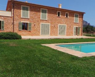 Jardí de Casa o xalet en venda en Alaró amb Aire condicionat, Terrassa i Piscina