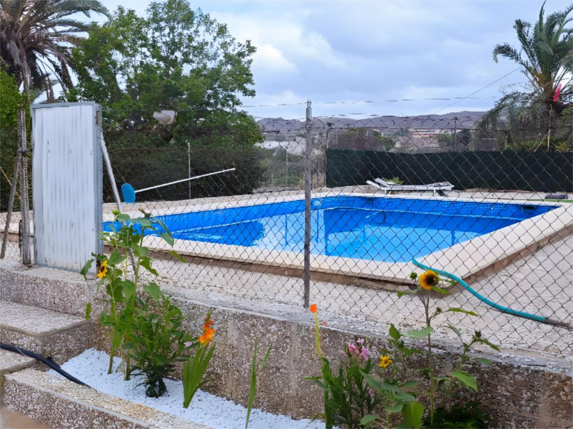 Piscina de Finca rústica en venda en Novelda amb Aire condicionat, Calefacció i Jardí privat