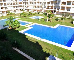 Swimming pool of Flat for sale in Roquetas de Mar