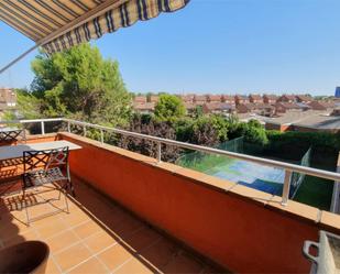 Terrace of Flat to rent in Sevilla la Nueva  with Air Conditioner, Terrace and Swimming Pool