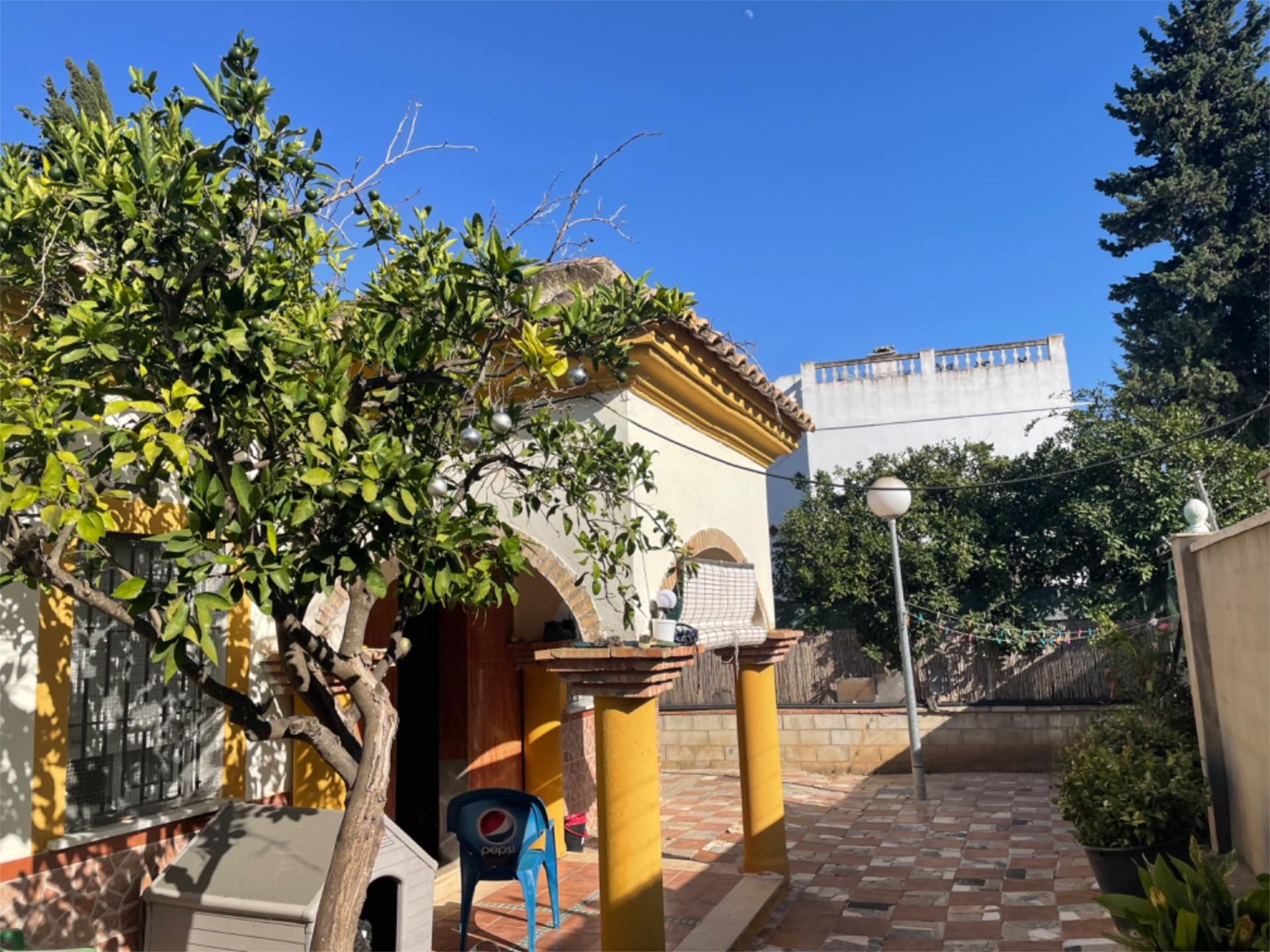 Exterior view of Country house for sale in El Puerto de Santa María  with Air Conditioner and Swimming Pool