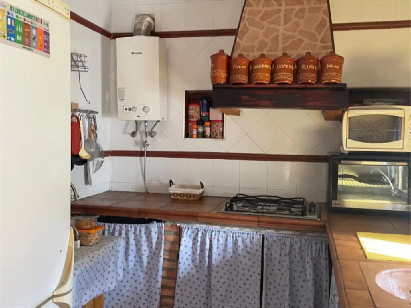 Finca rústica en venta en Camino 900, 3, El Juncal - Vallealto Cocina de Finca rústica en venta en El Puerto de Santa María con Aire acondicionado y Piscina
