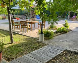 Jardí de Casa o xalet en venda en Illana amb Aire condicionat i Piscina