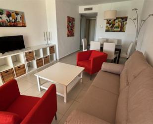 Living room of Flat to rent in Vera  with Air Conditioner, Terrace and Swimming Pool