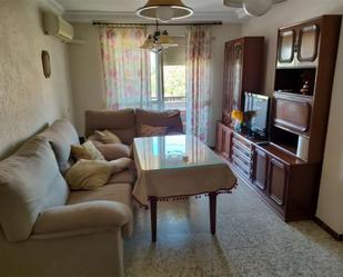 Living room of Flat to share in  Huelva Capital  with Air Conditioner, Terrace and Balcony