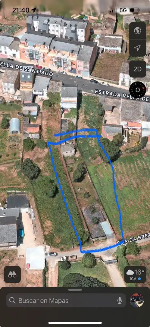 Finca rústica en venta en Estrada Vella de Santiago, 135, Parroquias del Oeste Finca rústica en venta en Lugo