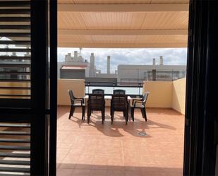 Terrace of Attic for sale in Chilches / Xilxes  with Air Conditioner, Terrace and Swimming Pool