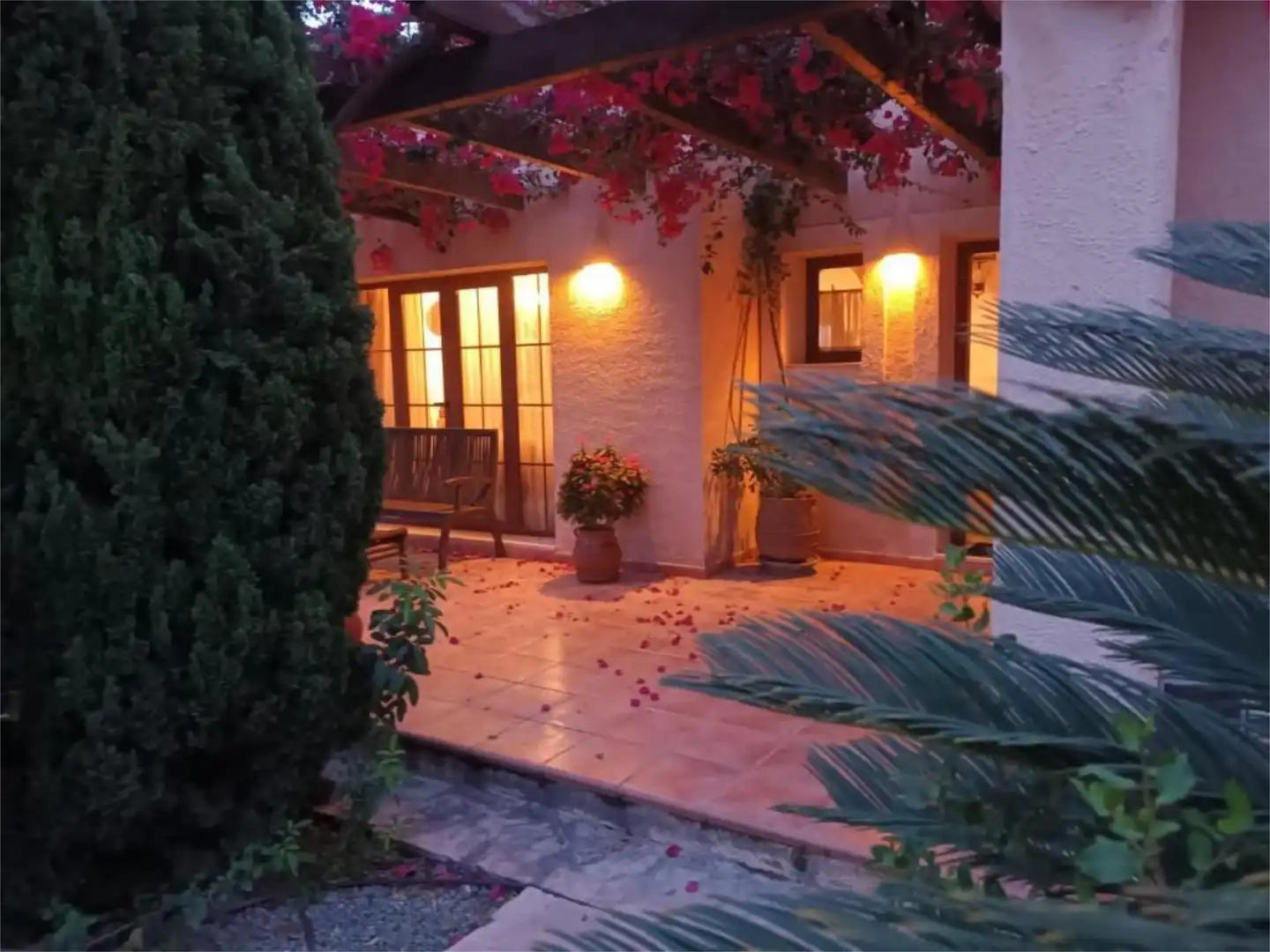 Garden of Houses for sale in Vera  with Air Conditioner, Terrace and Swimming Pool