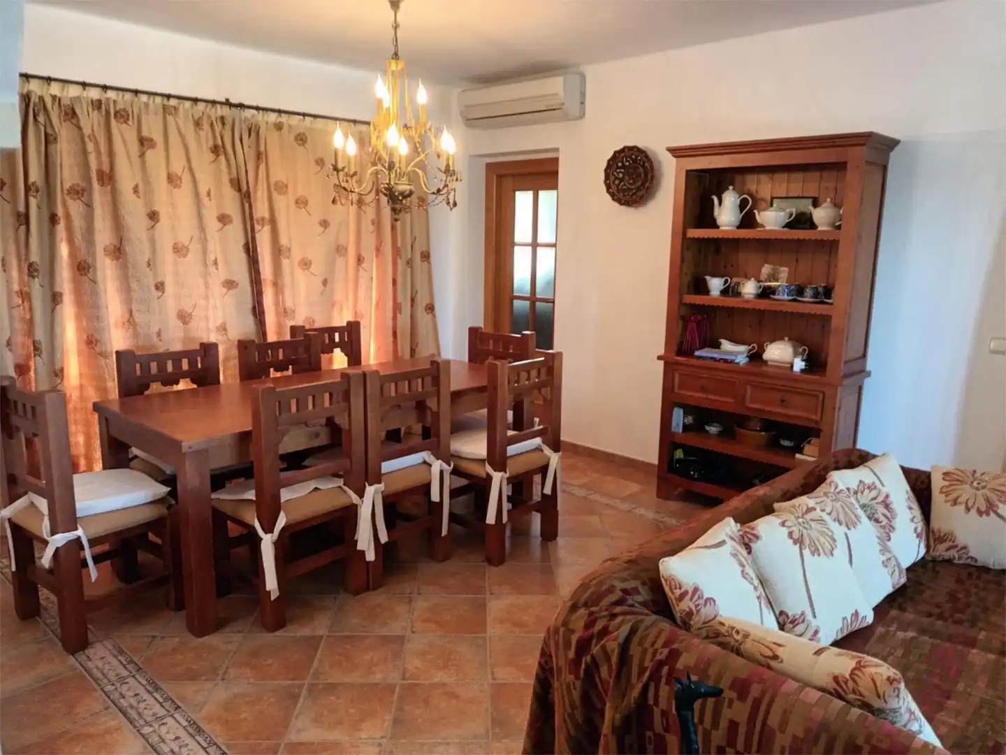 Dining room of Houses for sale in Vera  with Air Conditioner, Terrace and Swimming Pool