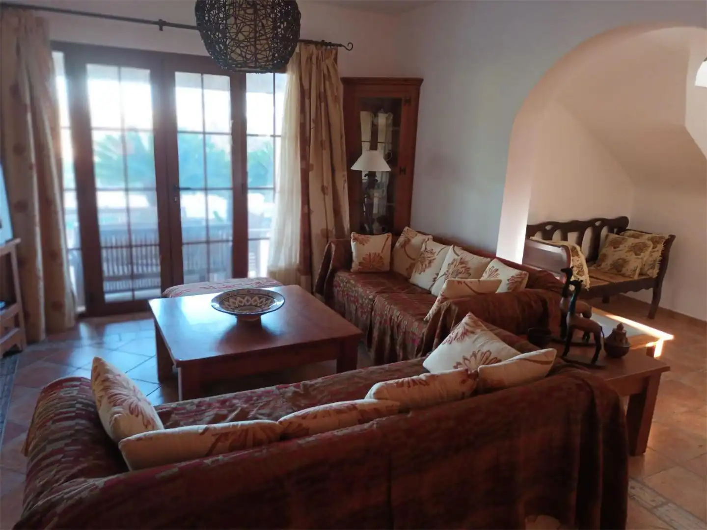 Living room of Houses for sale in Vera  with Air Conditioner, Terrace and Swimming Pool